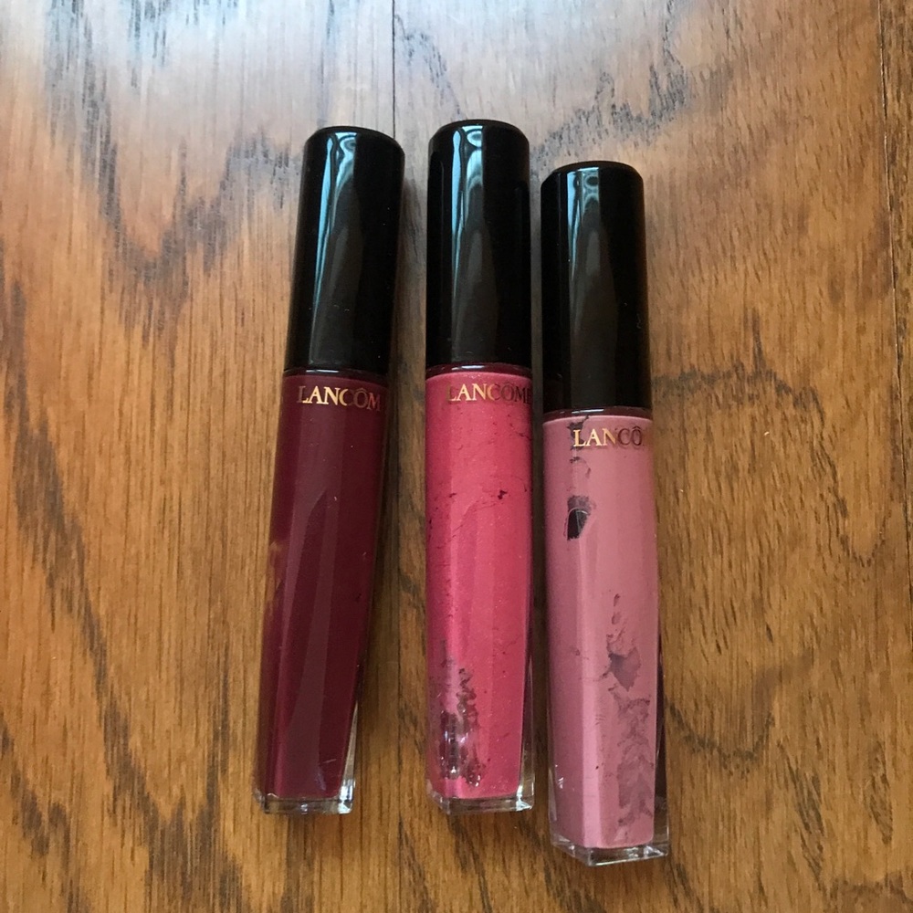 Lancôme L’absolu gloss set of three